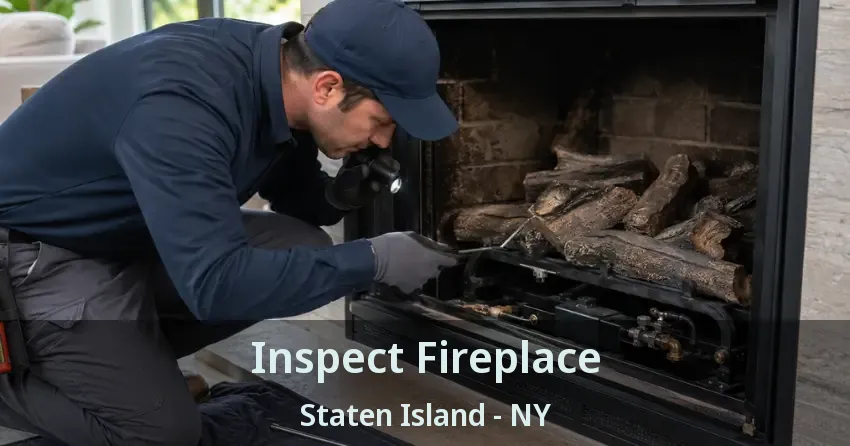 Inspect Fireplace Staten Island - NY