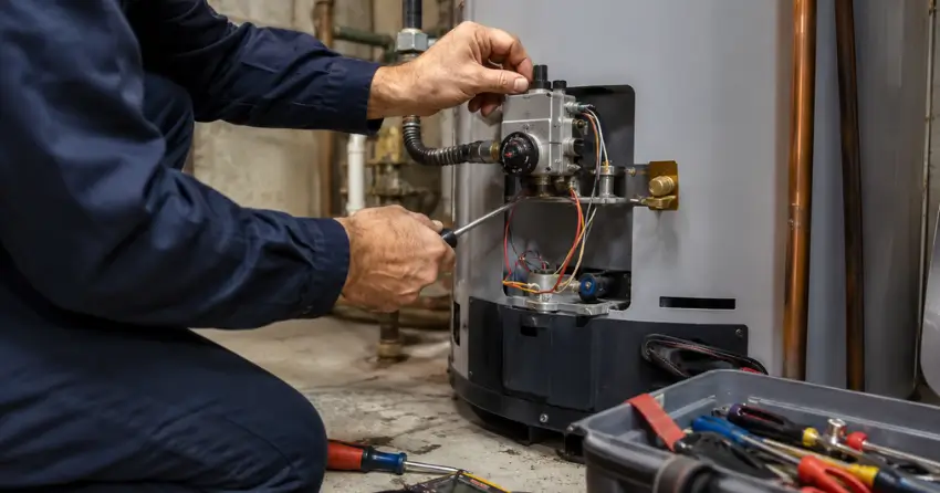 gas water heater repair near me diagnostic visit in New York